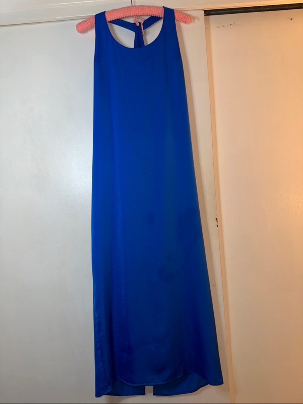 BCBGMaxAzria Halter Sleeveless Maxi Dress